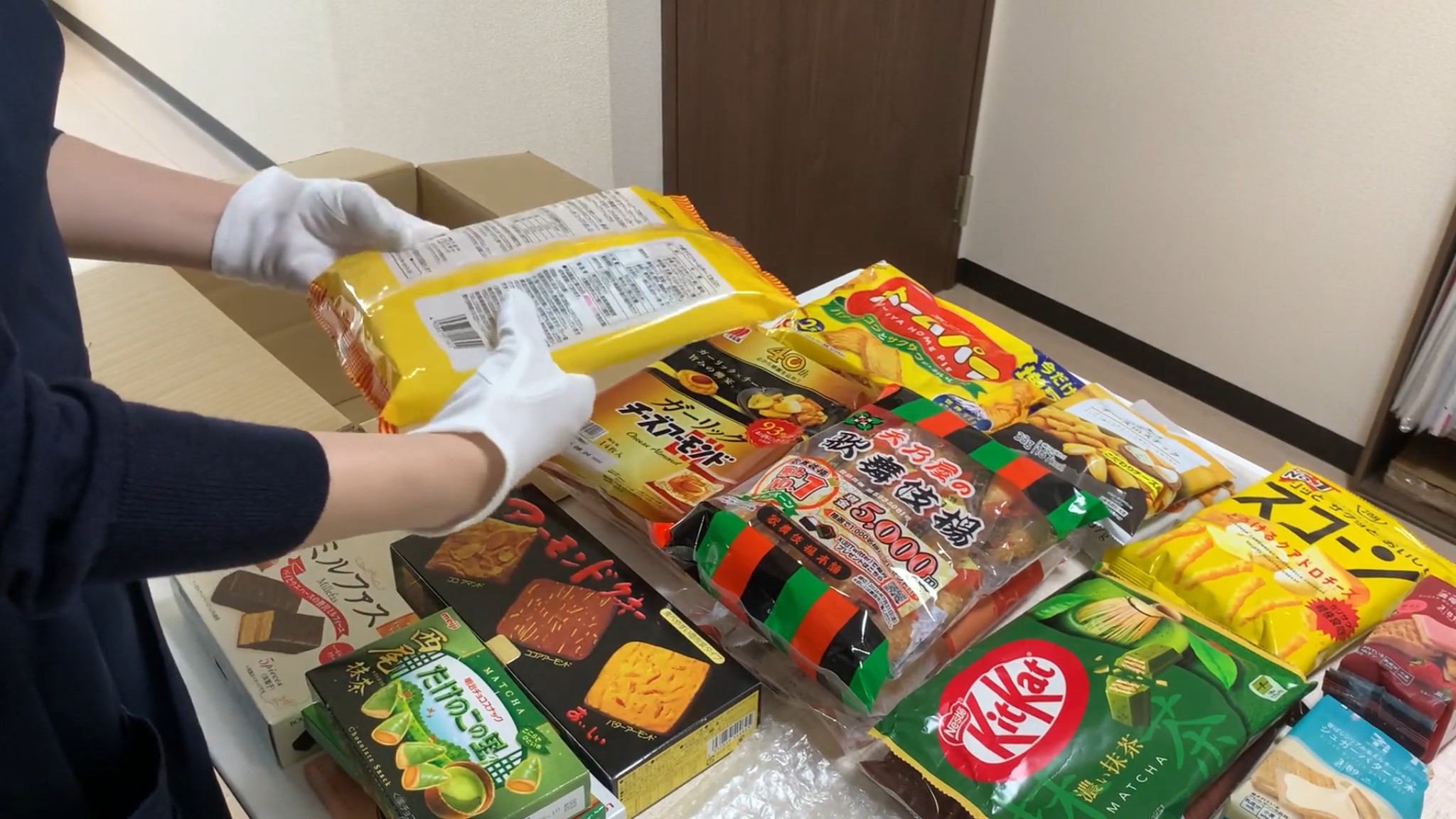 検品作業の様子